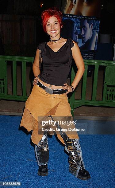 Nikki McKibbin of "American Idol" during "Swimfan" Premiere at Sunset Canyon Recreation Center in Westwood, California, United States.