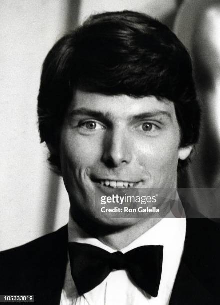 Christopher Reeve during 51st Annual Academy Awards at Dorothy Chandler Pavilion at the L.A. Music Center in Los Angeles, CA, United States.