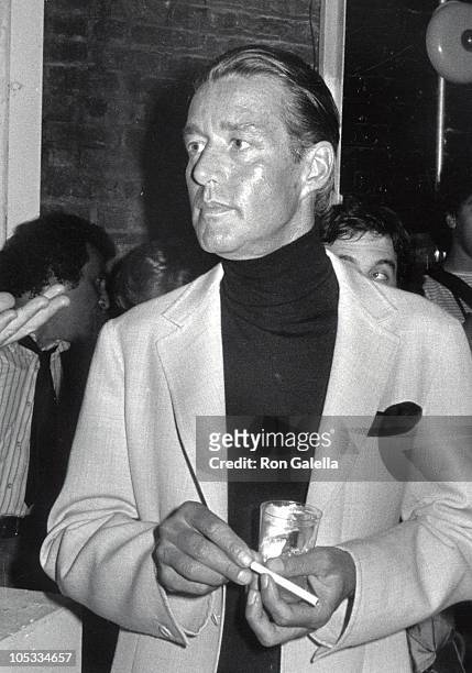 Halston during Gala Re-Opening of Studio 54 at Studio 54 in New York City, New York, United States.