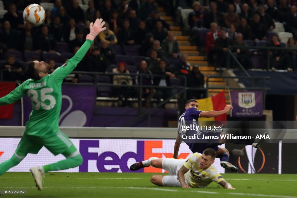 RSC Anderlecht v Fenerbahce - UEFA Europa League - Group D