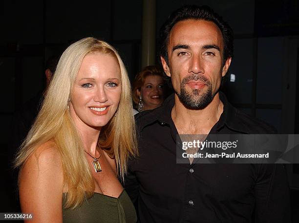 Francesco Quinn and wife Julie during "VLAD" Los Angeles Premiere - Arrivals at The ArcLight in Hollywood, California, United States.