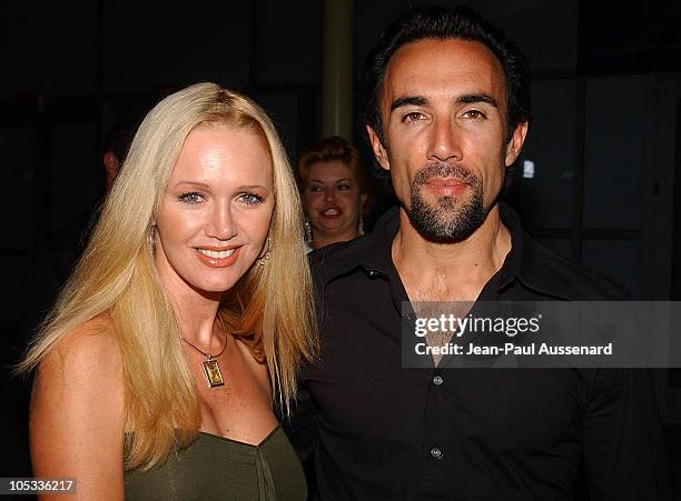 Francesco Quinn and wife Julie during "VLAD" Los Angeles Premiere - Arrivals at The ArcLight in Hollywood, California, United States.