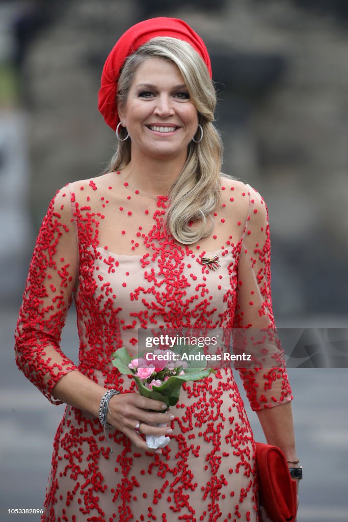 King Willem-Alexander and Queen Maxima of The Netherlands Visit Germany