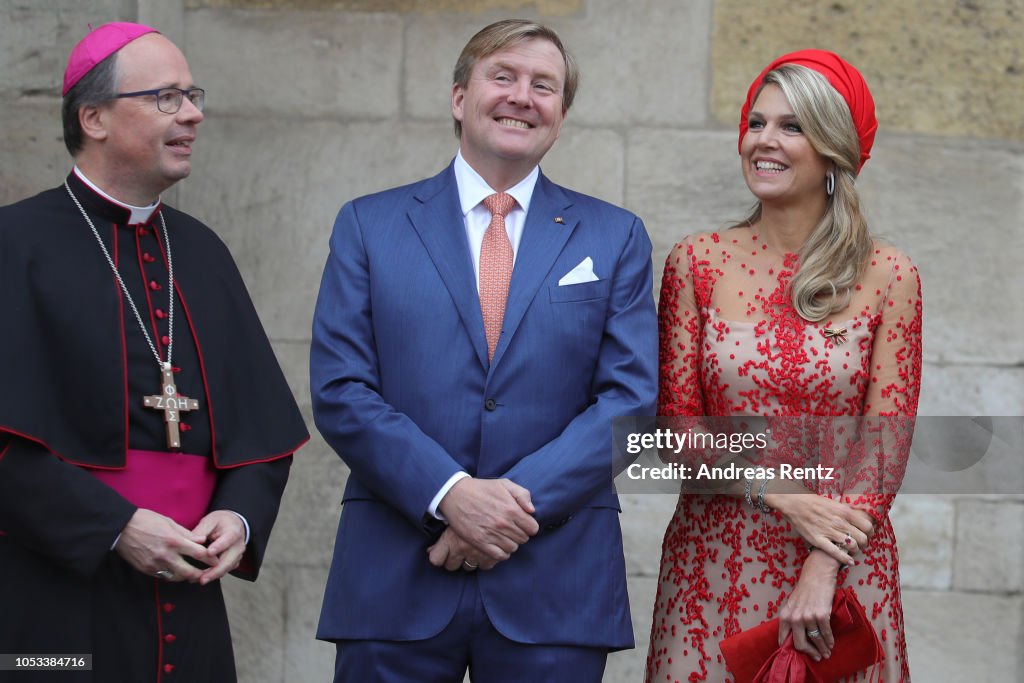 King Willem-Alexander and Queen Maxima of The Netherlands Visit Germany