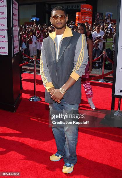 Usher during 4th Annual BET Awards - Arrivals at Kodak Theatre in Hollywood, California, United States.