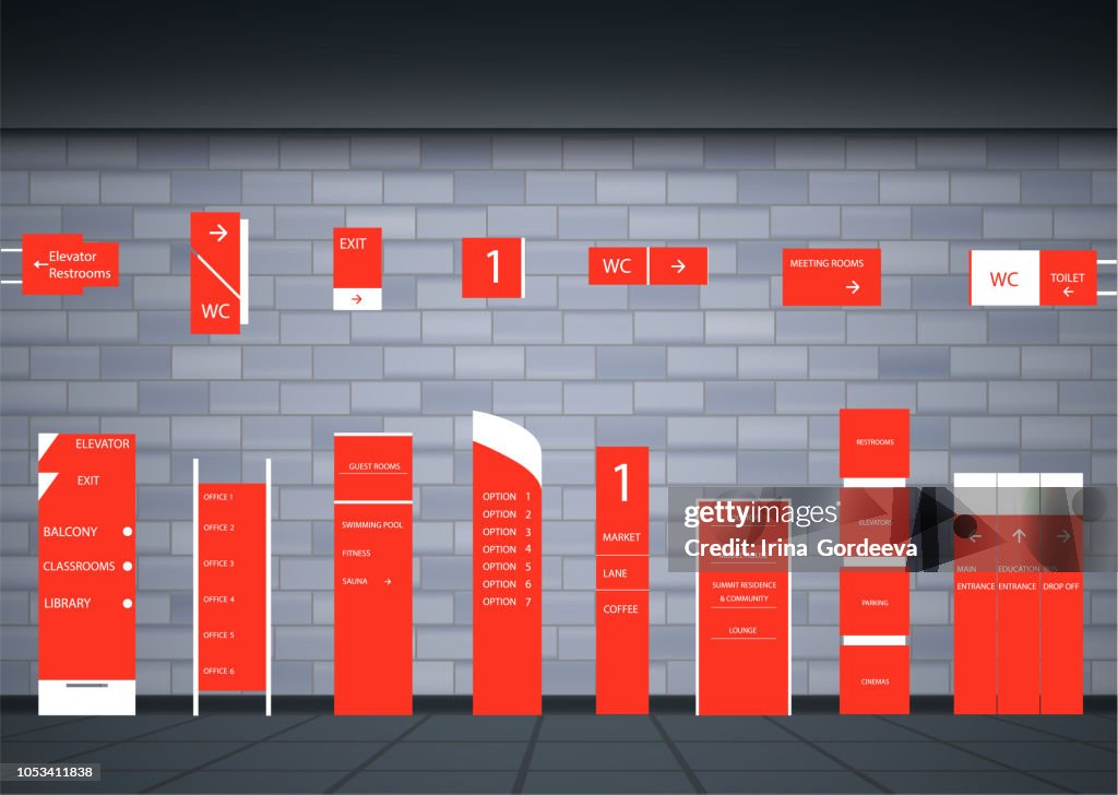 Sign Boards Hd Signboards For Business High-Res Vector Graphic - Getty Images