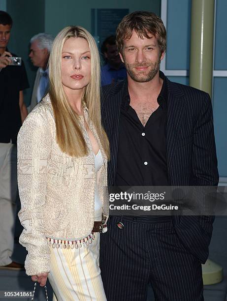 Deborah Kara Unger and Thomas Jane during "Stander" Los Angeles Premiere - Arrivals at ArcLight Theatre in Hollywood, California, United States.