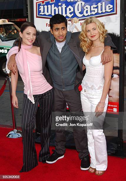 Kate Kelton, John Cho, and Brooke D'Orsay during "Harold & Kumar Go To White Castle" Los Angeles Premiere - Arrivals at The Mann Chinese Theatre in...