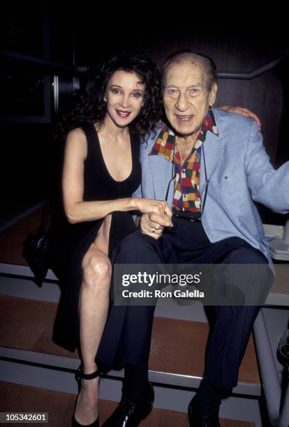 Jaid Barrymore and Henny Youngman during Top Of the Crown "Femlin Comes To Life" 40th Anniversary Party in New York City, New York, United States.