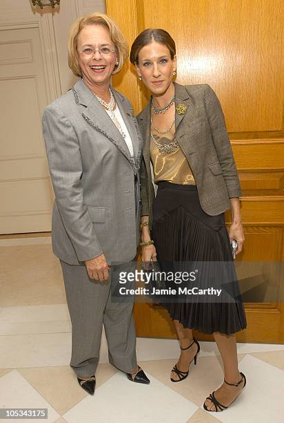 Ann Moore, Chairman and CEO of Time Inc., and Sarah Jessica Parker