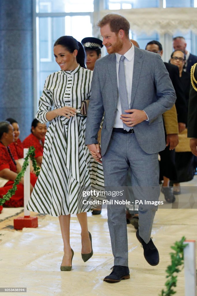 Royal tour of Tonga - Day Two