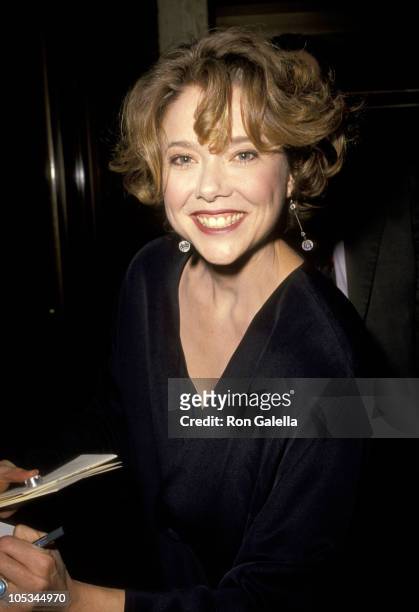 Annette Bening during LA Premiere of "The Grifters" at Cineplex Odeon Theater in Century City, California, United States.