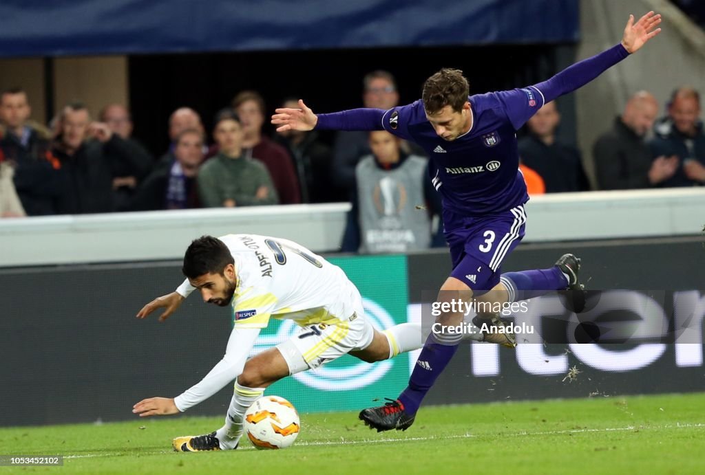 Anderlecht v Fenerbahce: UEFA Europa League