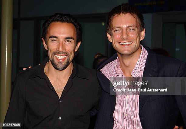 Francesco Quinn and Nick Irons during "VLAD" Los Angeles Premiere - Arrivals at The ArcLight in Hollywood, California, United States.