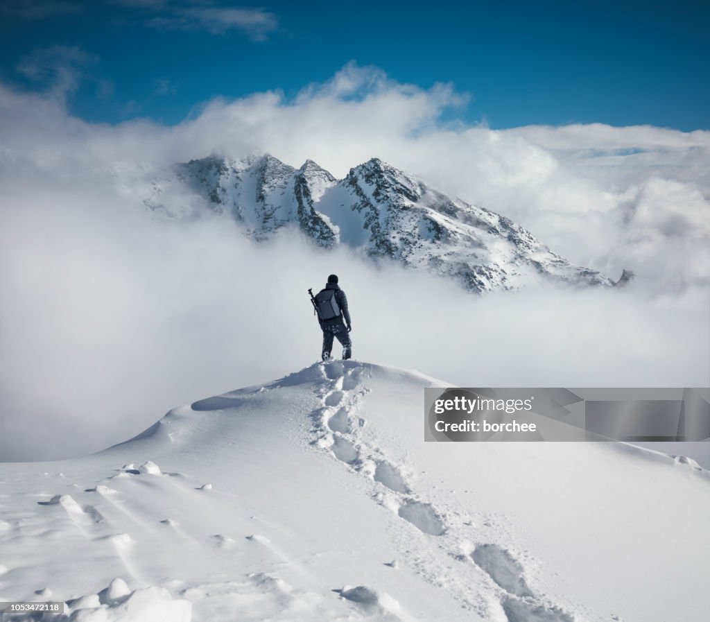 Hiking In The Mountains