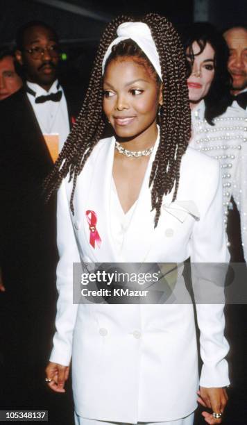 Janet Jackson during The 35th Annual GRAMMY Awards at Shrine Auditorium in Los Angeles, California, United States.