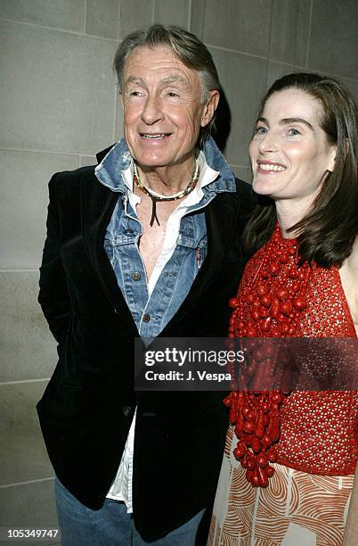 Joel Schumacher and guest during Frick Young Fellows Annual Ball Sponsored by Carolina Herrera at Frick Museum in New York City, New York, United...