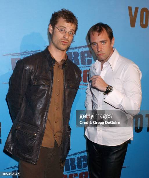 Matt Stone and Trey Parker during Celebrities Supporting "Declare Yourself": A National Nonpartisan, Nonprofit Campaign Inspiring Young Adults To...
