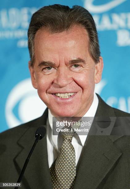 Dick Clark during The 39th Annual Academy Of Country Music Awards Nominees Press Conference at St. Regis Hotel in Century City, CA, United States.