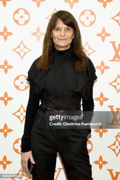 Marie-Amelie Sauve attends the Louis Vuitton X Grace Coddington Event on October 25, 2018 in New York City.