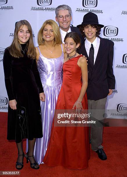 Lisa Whelchel and family during 2nd Annual TV Land Awards - Arrivals at The Hollywood Palladium in Hollywood, California, United States.