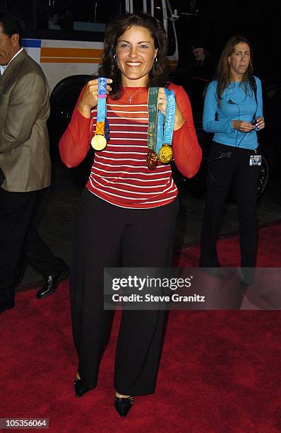 Lisa Fernandez during "Friday Night Lights" Los Angeles Premiere - Arrivals at Grauman's Chinese Theatre in Hollywood, California, United States.