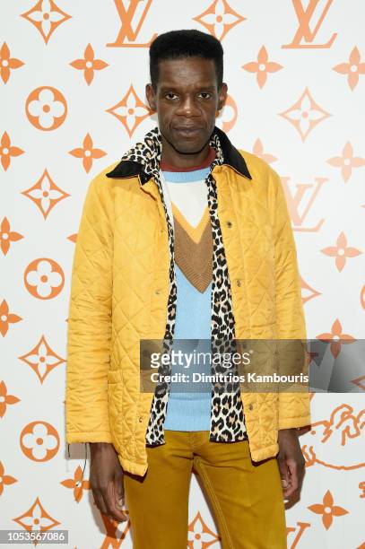 Victor Glemaud attends the Louis Vuitton X Grace Coddington Event on October 25, 2018 in New York City.