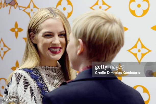 Riley Keough attends the Louis Vuitton X Grace Coddington Event on October 25, 2018 in New York City.