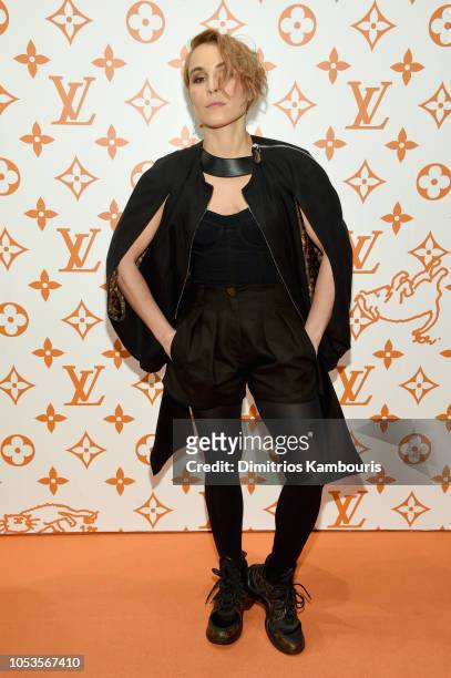 Noomi Rapace attends the Louis Vuitton X Grace Coddington Event on October 25, 2018 in New York City.