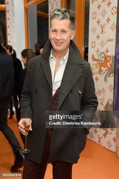 Stefano Tonchi attends the Louis Vuitton X Grace Coddington Event on October 25, 2018 in New York City.