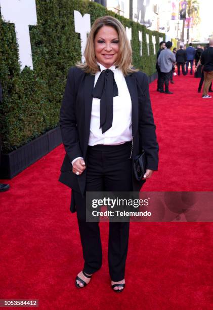 Red Carpet" -- Pictured: Ana Maria Polo at the Dolby Theatre in Hollywood, CA on October 25, 2018 --