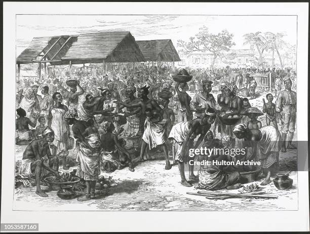 General Market - Cape Coast Castle, Gold Coast, Gold Coast.