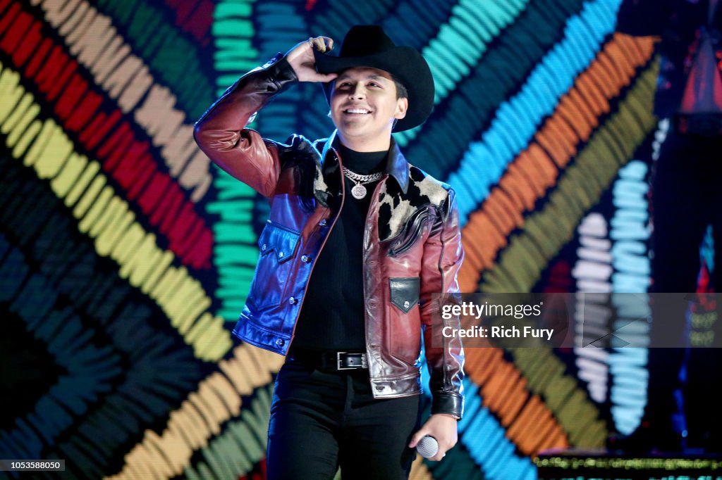 2018 Latin American Music Awards - Show