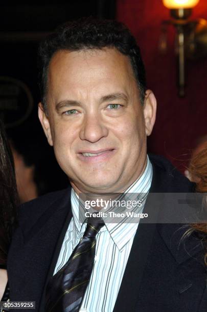 Tom Hanks during "The Polar Express" New York City Premiere at Ziegfeld Theater in New York City, New York, United States.