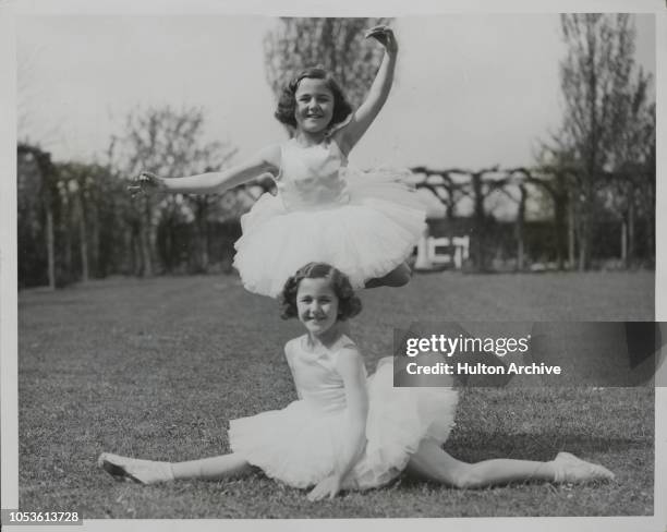 Eight Year Old Dancing Twins Win Championship, Little Nancy Munks, aged eight, who won the All-England Dancing Championship for 1934 out of 5,000...