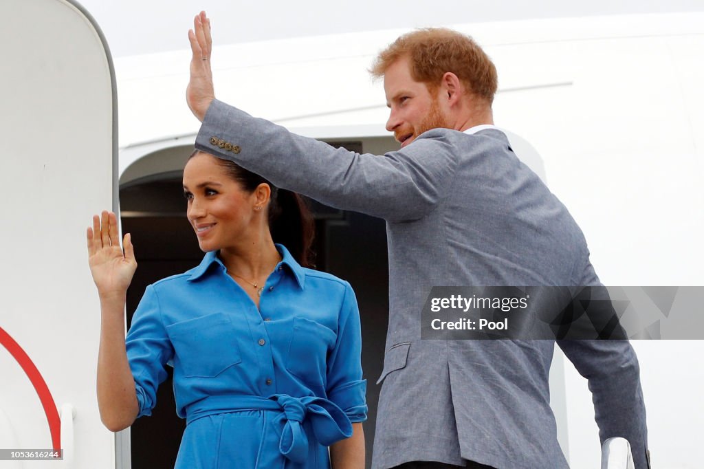 The Duke And Duchess Of Sussex Visit Tonga - Day 2