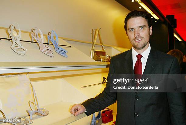 James Ferragamo during Sring 2004 Salvatore Ferragamo Runway Presentation Benefiting P.S.Arts at Salvatore Ferragamo Store in Beverly Hills,...