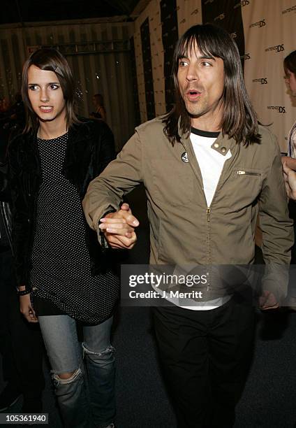 Anthony Kiedis during Exclusive Nintendo DS Pre-Launch Party - Arrivals at The Day After in Hollywood, CA, United States.