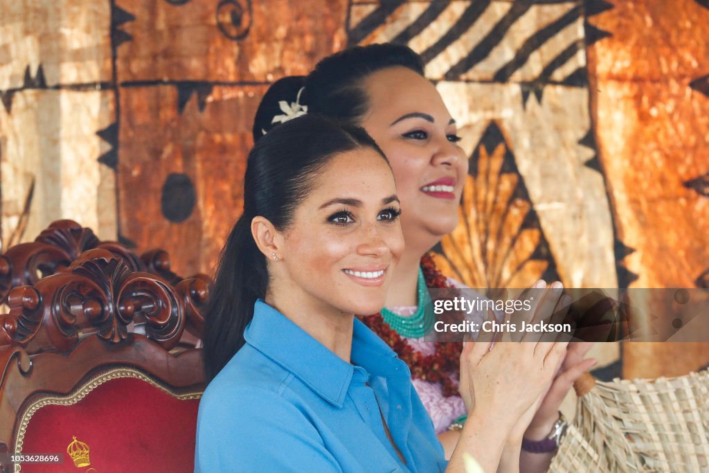 The Duke And Duchess Of Sussex Visit Tonga - Day 2