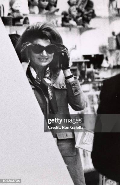 Jackie Kennedy Onassis during Kennedy Family at the Royal Ballet - May 1, 1970 at Royal Ballet in New York City, New York, United States.