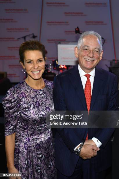 Personality Stephanie Ruhle and Steven J. Corwin, MD attend NewYork-Presbyterian Hospital's Amazing Kids, Amazing Care Dinner at Cipriani 25 Broadway...