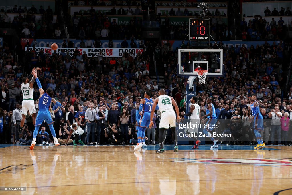 Boston Celtics v Oklahoma City Thunder