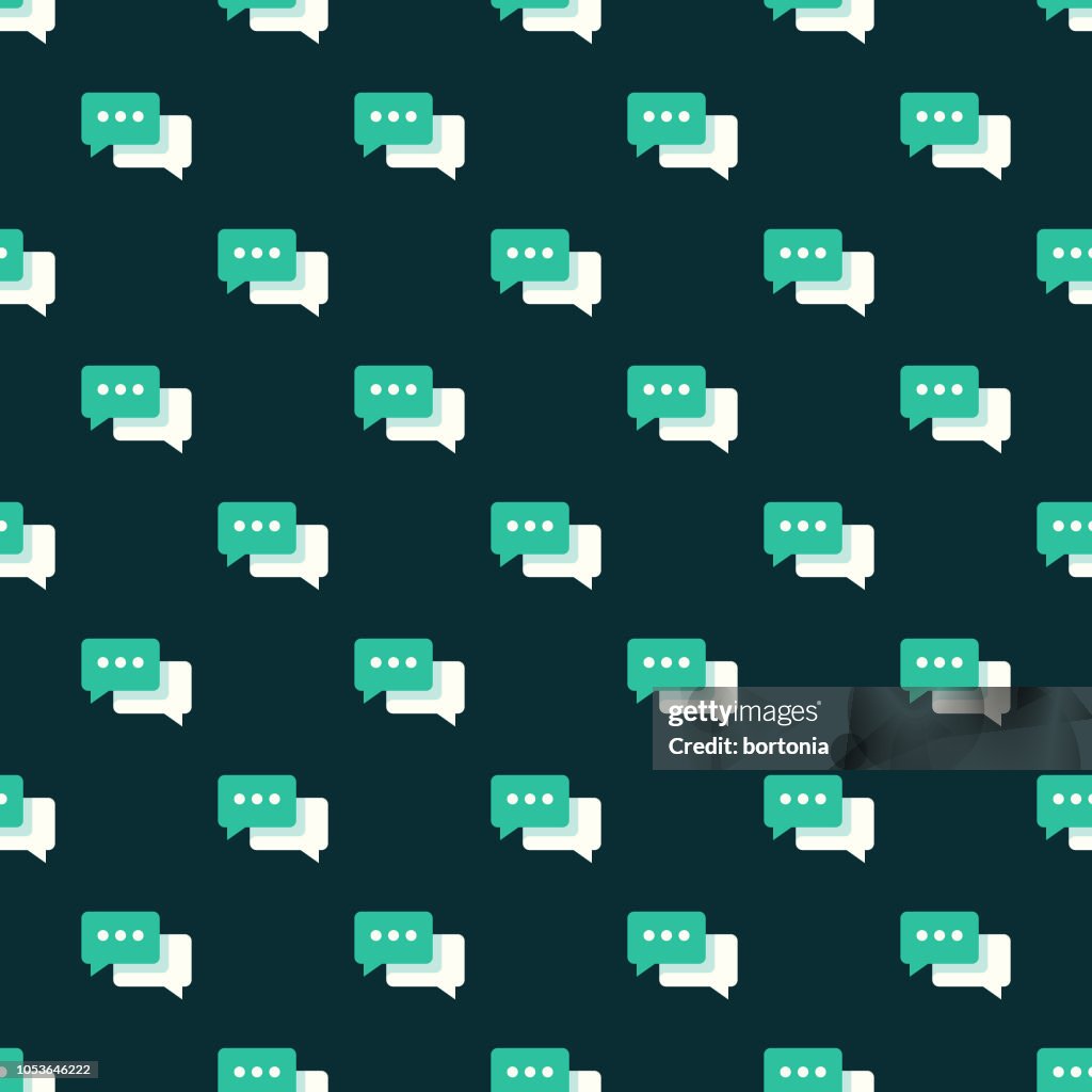 Communication Seamless Pattern High-Res Vector Graphic - Getty Images