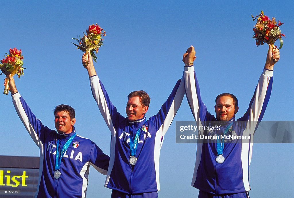 Matteo Bisiani, Ilario di Buo and Michele Frangilli