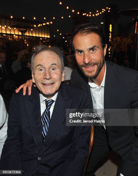 Stanley Silverman and Ben Silverman attends the American Friends of the Israel Philharmonic Orchestra Los Angeles Gala 2018 at Wallis Annenberg...