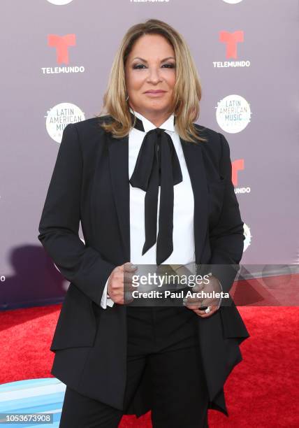 Lawyer / TV Personality Ana Maria Polo attends the 2018 Latin American Music Awards at Dolby Theatre on October 25, 2018 in Hollywood, California.