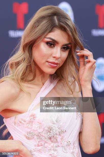 Pautips attends the 2018 Latin American Music Awards - Arrivals at Dolby Theatre on October 25, 2018 in Hollywood, California.