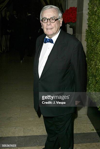 Dominick Dunne during Frick Young Fellows Annual Ball Sponsored by Carolina Herrera at Frick Museum in New York City, New York, United States.