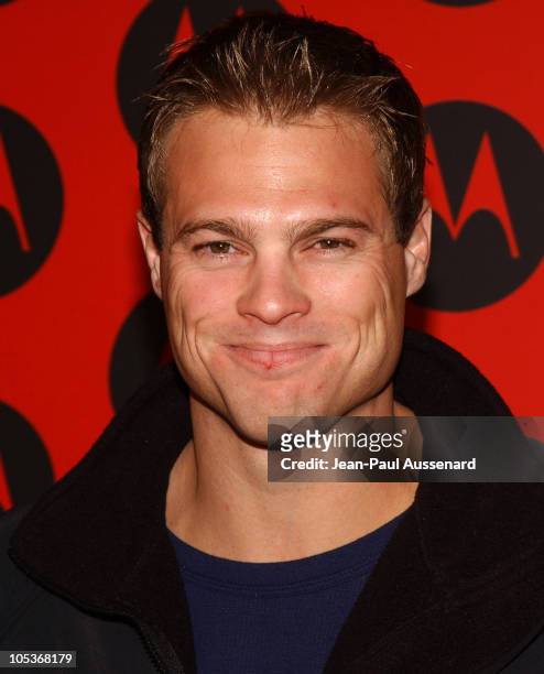 George Stults during Motorola's 6th Anniversary Party Benefiting Toys for Tots - Arrivals at Music Box Theatre in Hollywood, California, United...