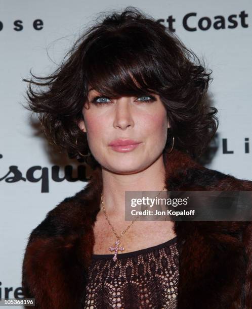 Lara Flynn Boyle during Esquire House Hosts Penny Marshall's Birthday Party to Benefit The Life On Purpose Foundation and The West Coast NBA Retired...